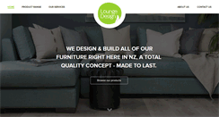 Desktop Screenshot of loungedesign.co.nz